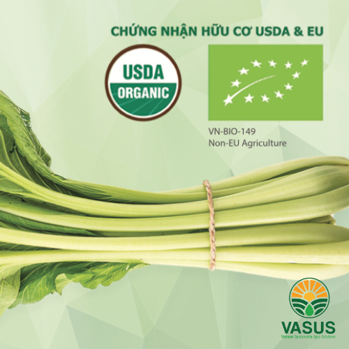 Rau được chứng nhận hữu cơ